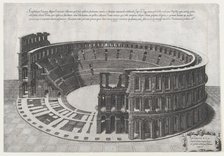 Speculum Romanae Magnificentiae: Amphitheater at Verona, 1560., 1560. Creator: Anon.