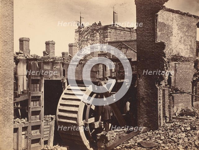 Mill, Richmond, Virginia, ca. 1865. Creator: Alexander Gardner.