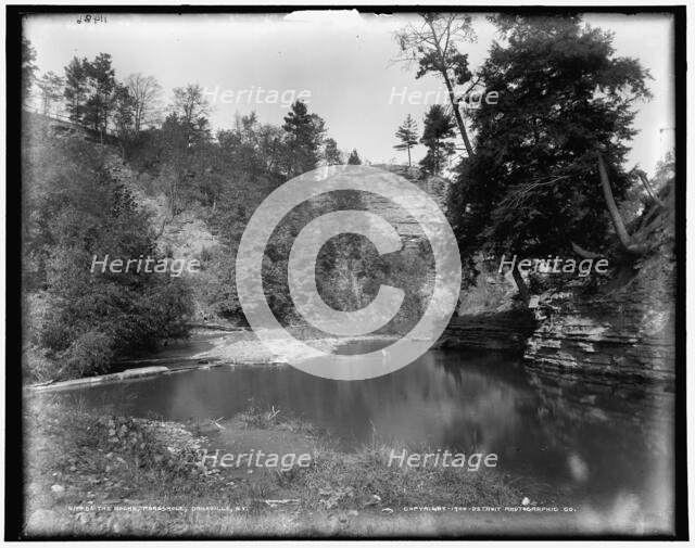 The Rocks, Poagshole, Dansville, N.Y., c1900. Creator: Unknown.