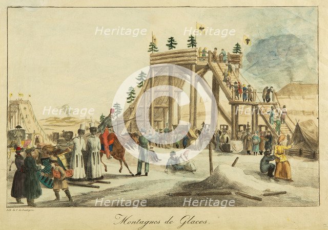 Ice Mountains, ca 1814. Artist: Anonymous  