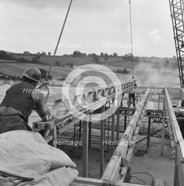 County High School, Gedling Road, Arnold, Gedling, Nottinghamshire, 12/09/1958. Creator: John Laing plc.