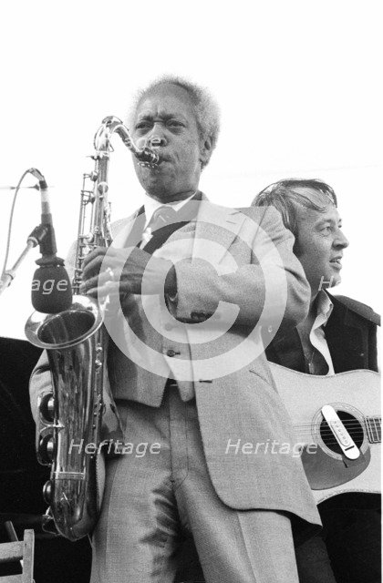 Sonny Stitt, Capital Jazz Festival, Alexandra Palace, London, 1979. Artist: Brian O'Connor.