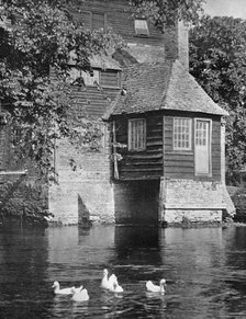 Houghton Mill, Cambridgeshire, 1924-1926.Artist: Herbert Felton