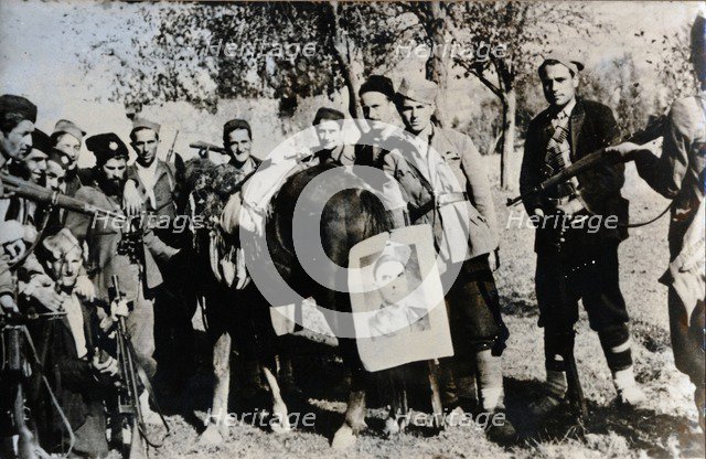 Mikhailovich partisans, Yugoslavia, 1939-1945. Artist: Unknown