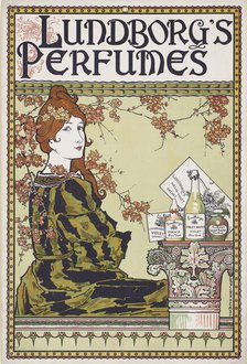 Lundborg's perfumes, 1894. Creator: Rhead; Louis John (1858-1926).