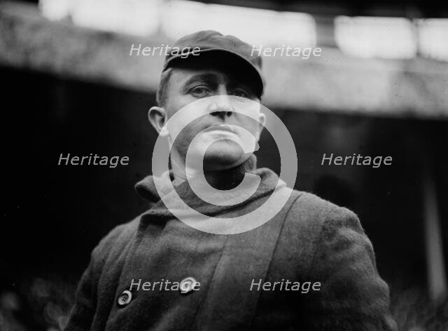 Herbert "Hub" Perdue, Boston NL (baseball), 1912. Creator: Bain News Service.