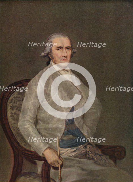 'The Painter Francisco Bayeu', 1795 (1939). Artist: Francisco Goya.