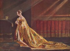 Queen Victoria in the Coronation robes, 1838 (1906). Artist: Charles Robert Leslie.