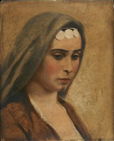 Head of an Arab Girl, n.d. Creator: Miner Kilbourne Kellogg.