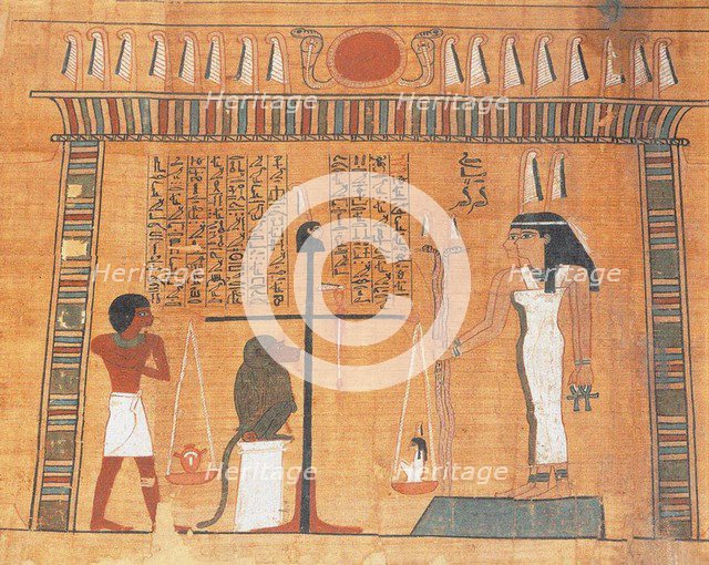 The Book of the Dead. Artist: Ancient Egypt  