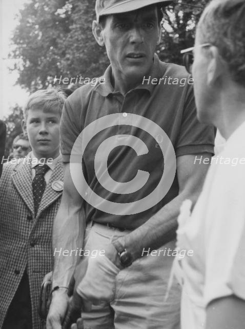 Eric Sykes, Pro Am Golf, North London, 1962. Creator: Brian Foskett.