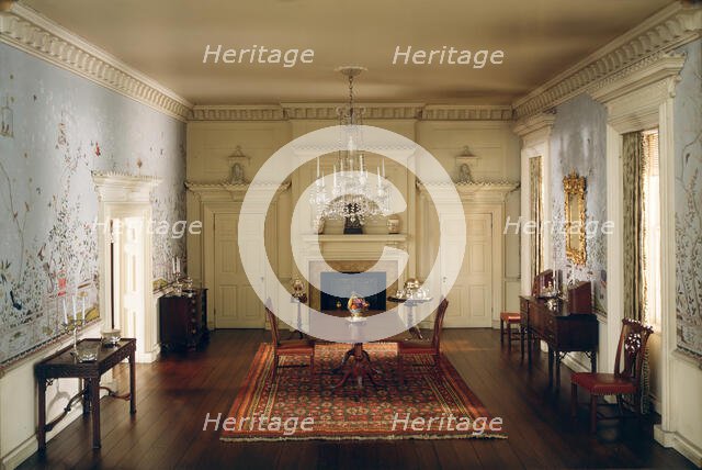A20: Virginia Dining Room, 1758, United States, c. 1940. Creator: Narcissa Niblack Thorne.