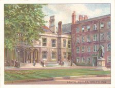 'South Square, Gray's Inn', 1929. Artist: Unknown.