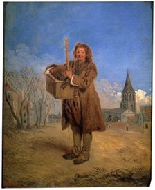 'Savoyard with a Marmot', 1716.  Artist: Jean-Antoine Watteau