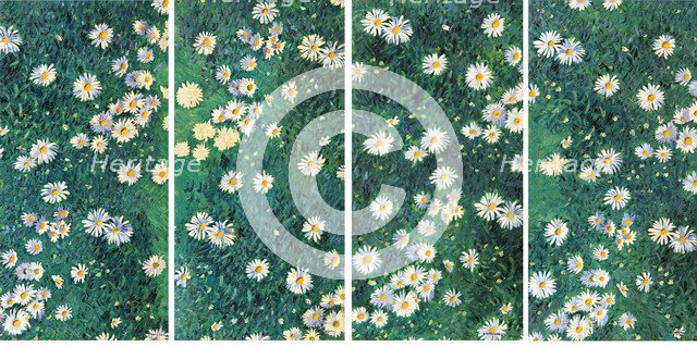 Daisies (Bed of Daisies), c. 1892-1893.