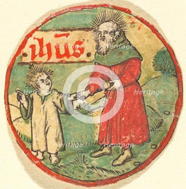 Joseph and the Christ Child, c. 1500. Creator: Unknown.