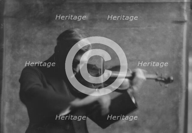 Mannes, David, Mr., portrait photograph, 1916 Apr. 28. Creator: Arnold Genthe.