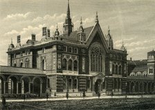 'The Great Hall, Dulwich College', (c1878). Creator: Unknown.