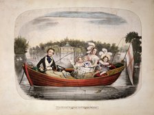 'The Royal Anglers on Virginia Water', (c1850?). Artist: Unknown