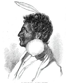 Rauparaha - Kafia Chief, 1844. Creator: Unknown.