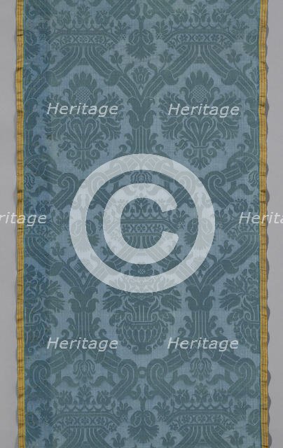 Panel (Furnishing Fabric), Italy, c. 1600. Creator: Unknown.