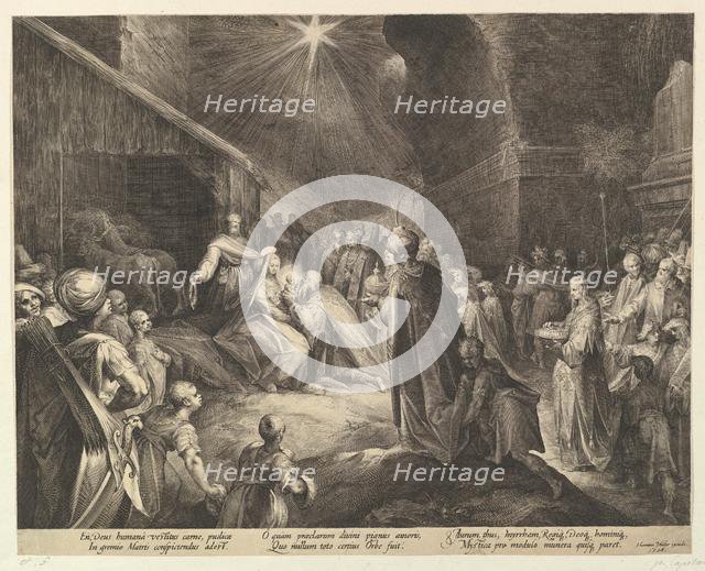 The Adoration of the Magi, ca. 1625. Creator: Jan Muller.