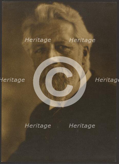 Portrait of a Man with Goatee, 1907-1943. Creator: Louis Fleckenstein.