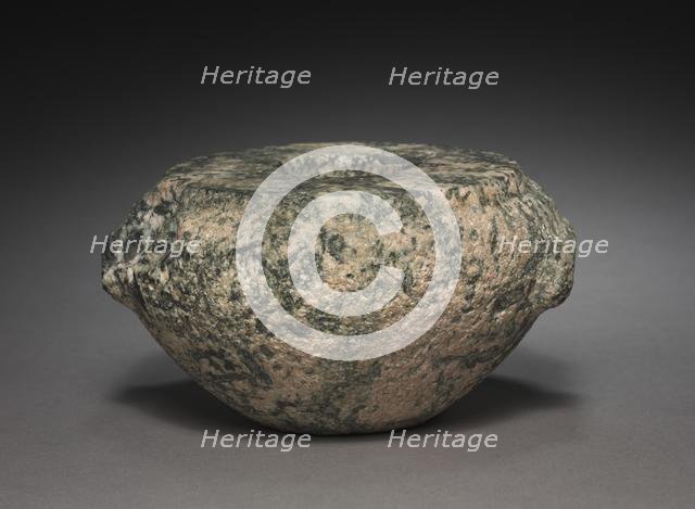 Squat Dummy Jar with Lug Handles, 2700-2573 BC. Creator: Unknown.