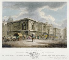 Newgate Prison, Old Bailey, City of London, 1800. Artist: Thomas Medland