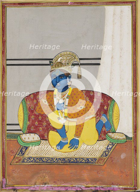 Bala Krishna, 19th century. Artist: Unknown.