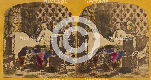 Now I lay me., 1870s. Creator: Charles A. Beckford.