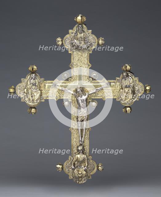 Processional Cross, c. 1440-1450. Creator: Pietro Vannini (Italian, 1413/14-1495/96).