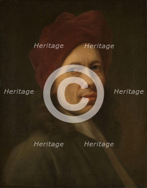 Self Portrait, 1st half of 18th century. Creator: Balthasar Denner.