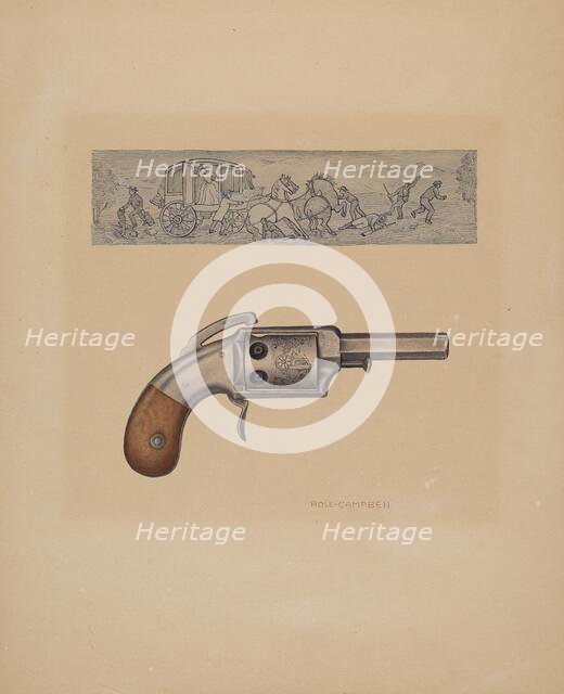 Revolver, 1935/1942. Creator: Rose Campbell-Gerke.