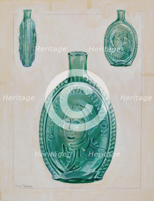 Flask, c. 1940. Creator: Charles Caseau.