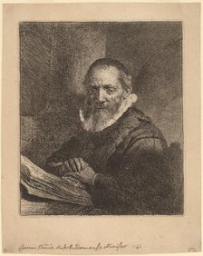 Jan Cornelisz. Sylvius, 1633. Creator: Rembrandt Harmensz van Rijn.