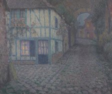 Old street at Twilight, Gerberoy, 1924. Creator: Le Sidaner, Henri (1862-1939).