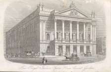 Royal Opera House Covent Garden, London, Mid of the 19th century. Creator: Wood, J.T. (active Mid of the 19th cen.).