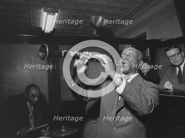 Portrait of Fess Williams and Freddie Moore...Gottlieb's office party, Jamaica, Queens, N.Y., c 1948 Creator: William Paul Gottlieb.