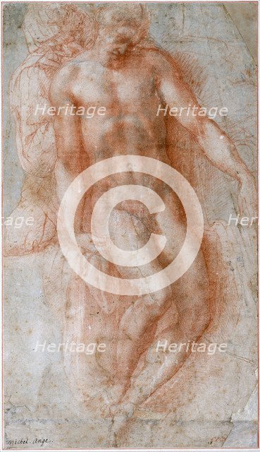 Pietà, ca 1530-1536. Artist: Buonarroti, Michelangelo (1475-1564)