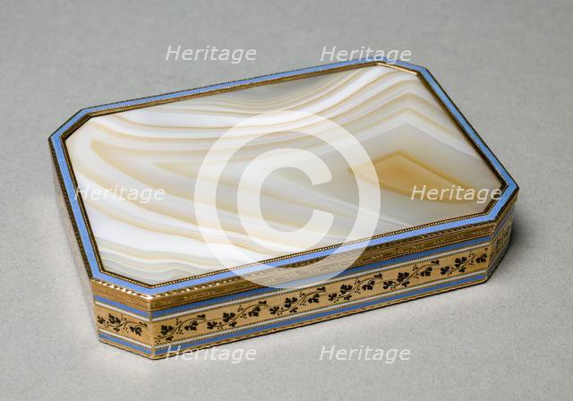 Snuff Box, 1800-1815. Creator: Unknown.