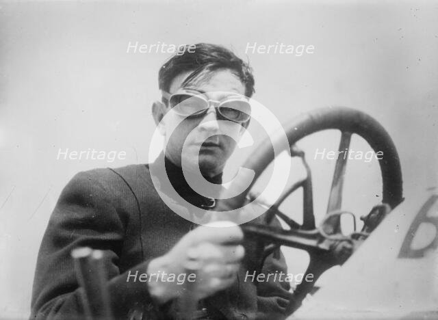 Bob Burman, race car driver, between c1910 and c1915. Creator: Bain News Service.