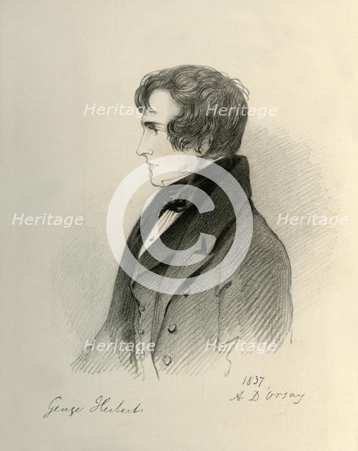 'George Herbert Esquire', 1837. Creator: Richard James Lane.