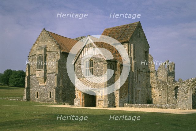 Prior's lodging, Castle Acre Priory, Norfolk, 1997. Artist: J Bailey