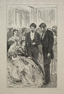 Much Ado about Nothing, 1866. Creator: George Louis Palmella Busson Du Maurier (British, 1834-1896).