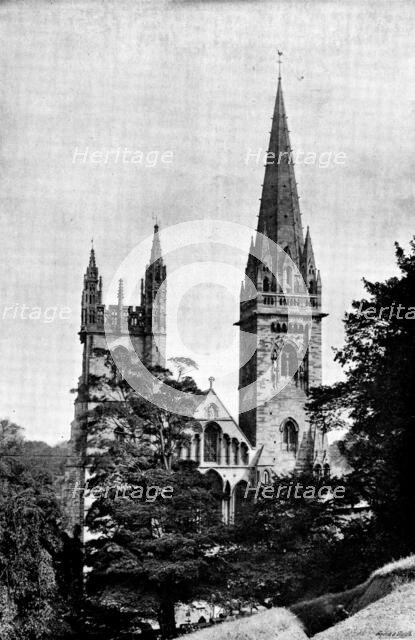 The Cathedrals of Great Britain: Llandaff Cathedral, 1895. Creator: Francis Frith & Co.