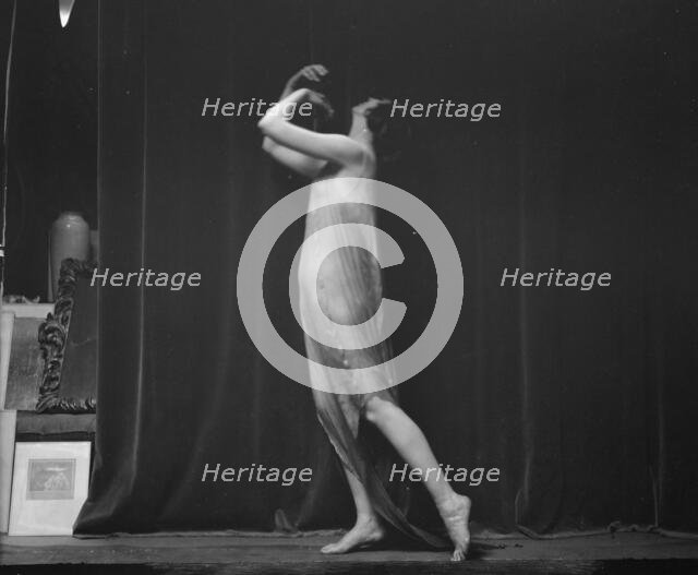 Elsie Dufour dancer, between 1918 and 1920. Creator: Arnold Genthe.
