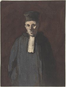 Prosecutor. Creator: Honore Daumier.