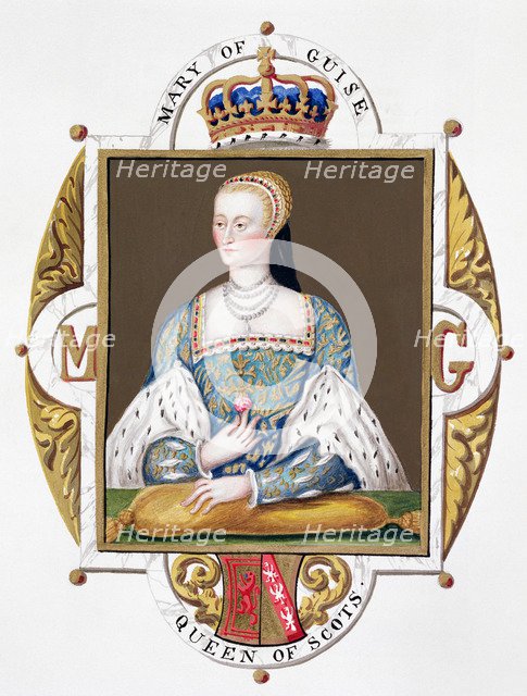 Mary of Guise, Queen Consort of James V of Scotland, (1825). Artist: Sarah, Countess of Essex