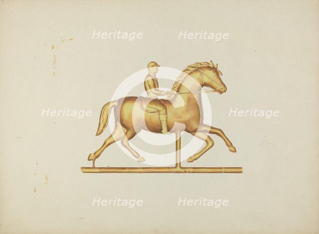 Metal Weather Vane, c. 1940. Creator: Frances Cohen.